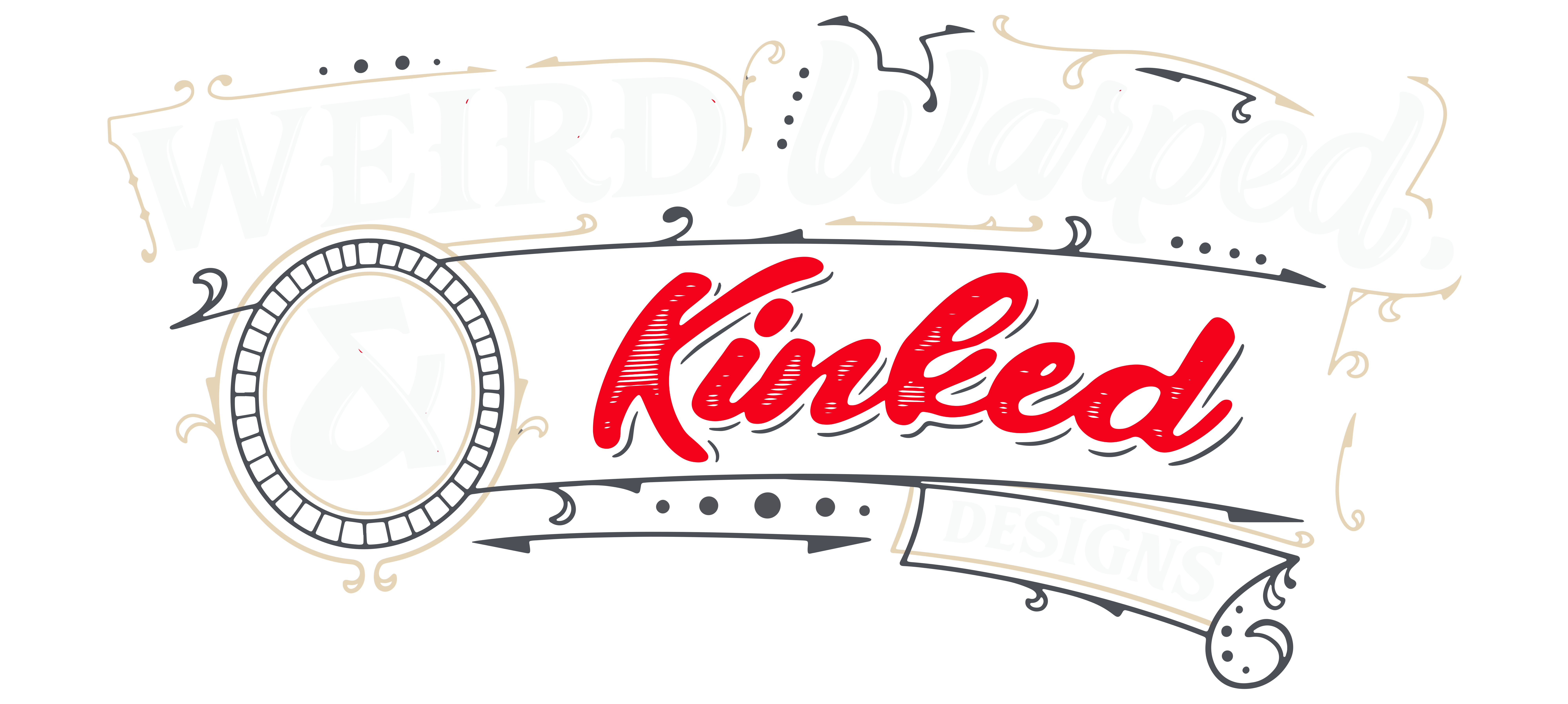 Weird, Warped, and Kinked Designs Logo